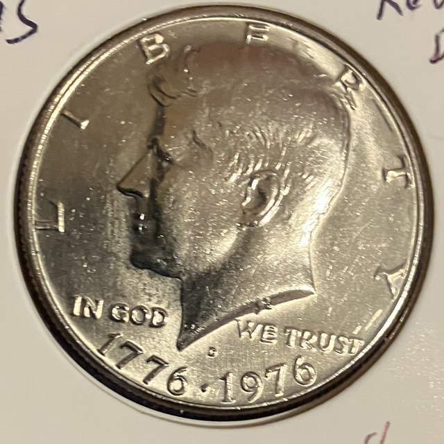 1976-D Kennedy half dollar, Mint State